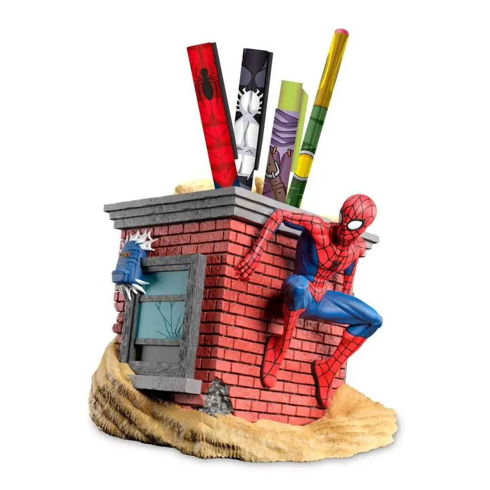 Stylo Marvel spider man holder set